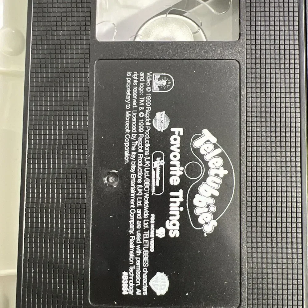 Lot Of 2 Teletubbies VHS Tapes Big Hug!Vol. 6‎ Favorite Things